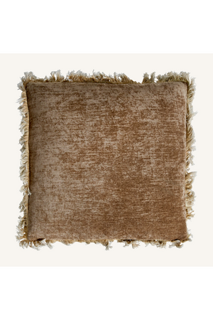 Velvet Fringed Cushion | Vical Home Airlia | Oroa.com