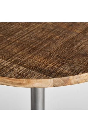 Mango Wood Pedestal Bar Table | Vical Home Tyler | Oroa.com