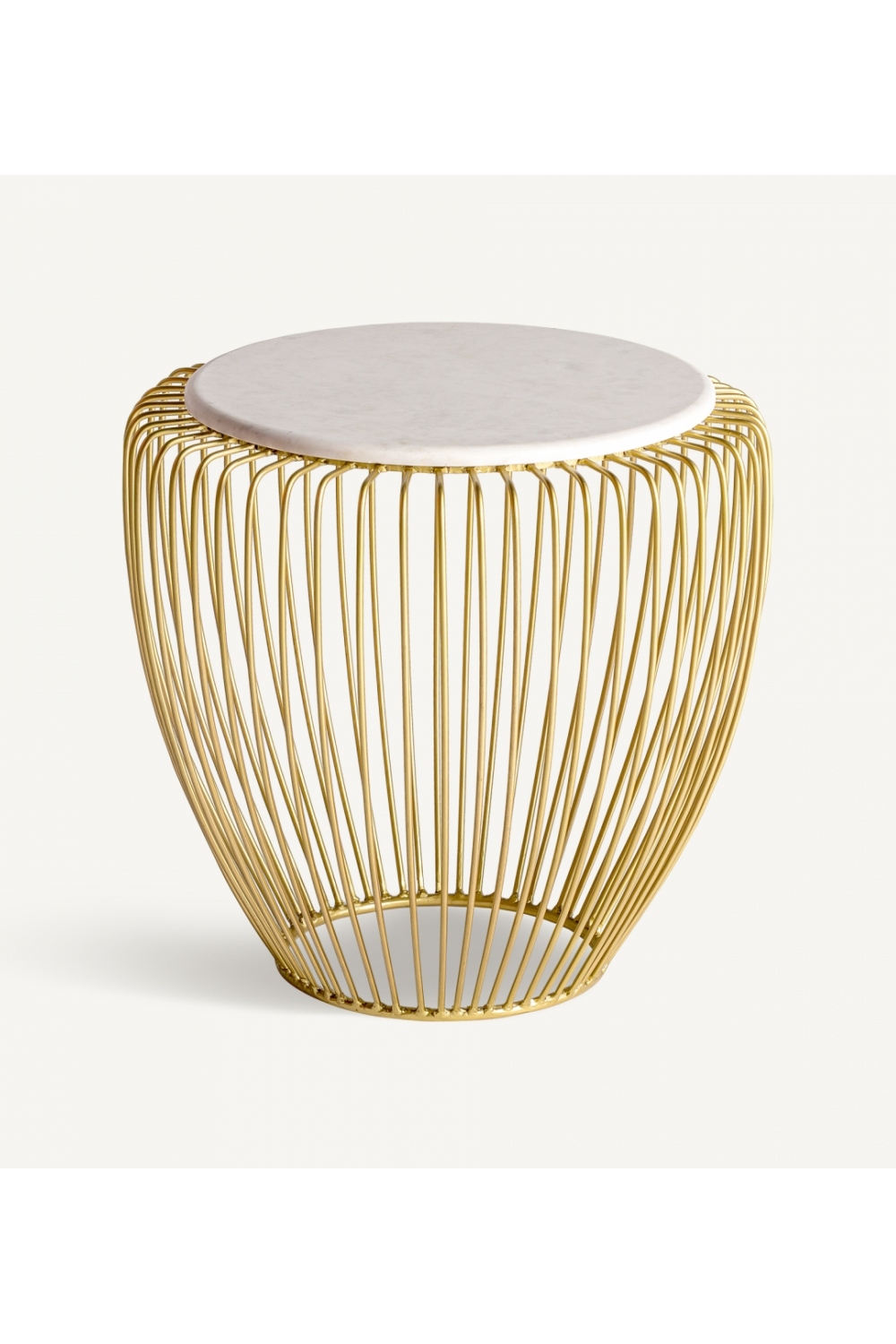 Gold Rail Side Table | Vical Home Digny | Oroa.com