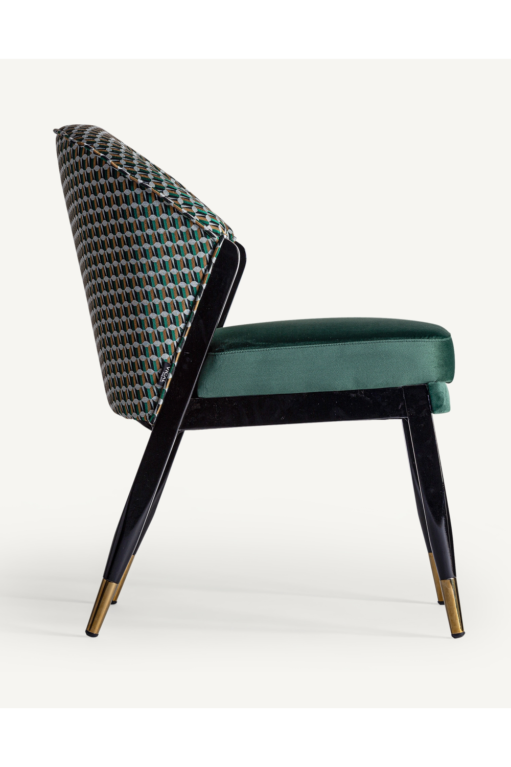 Green Velvet Accent Chair | Vical Home Kelheim | Oroa.com