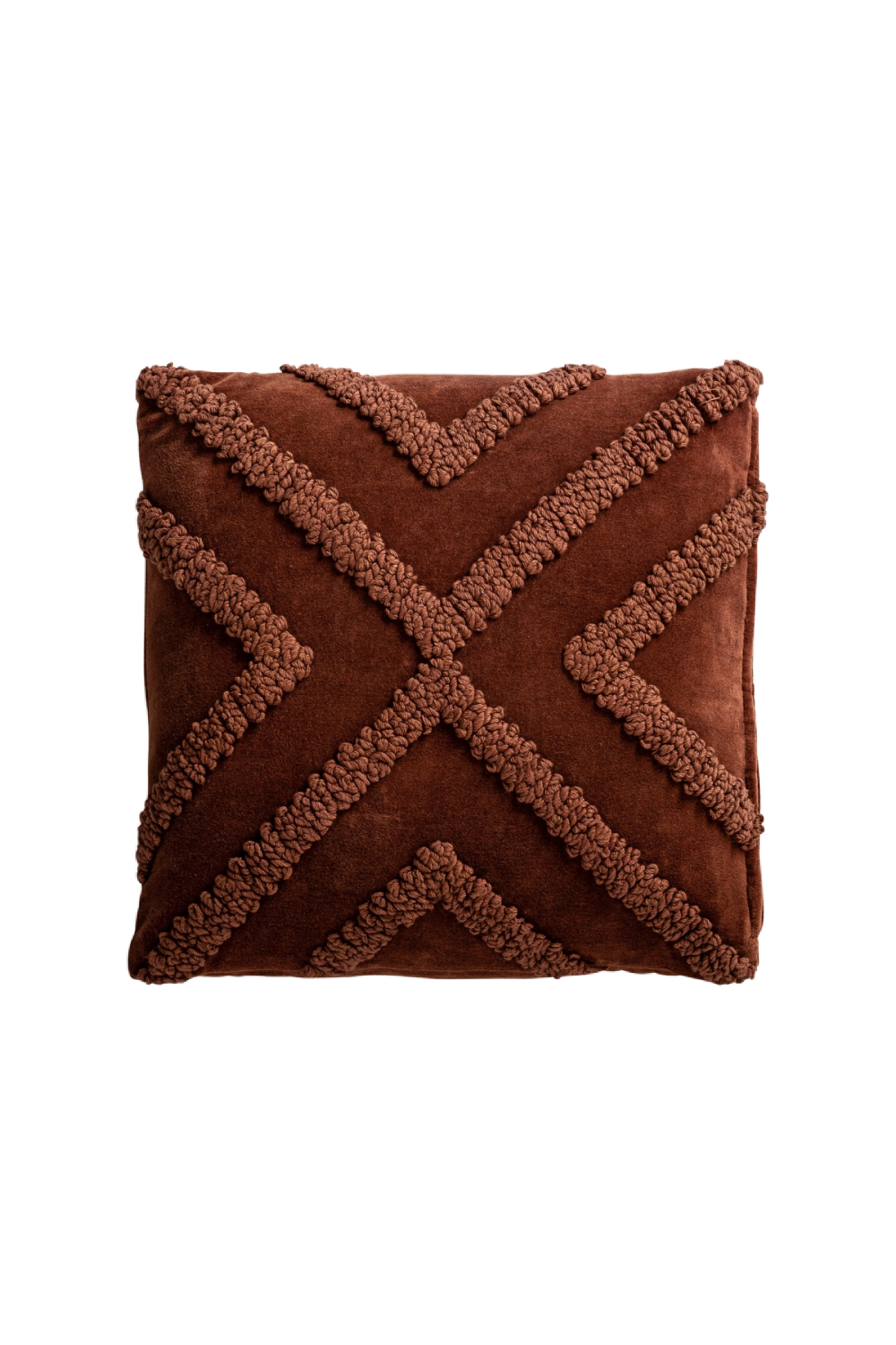 Brown Velvet Cushion | Vical Home Petra | Oroatrade.com