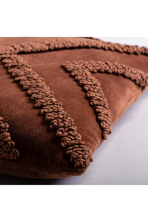 Brown Velvet Cushion | Vical Home Petra | Oroa.com