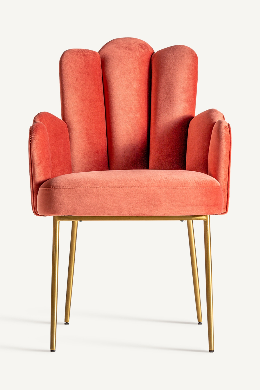 Pink Velvet Accent Chair | Vical Home Krupa | Oroa.com