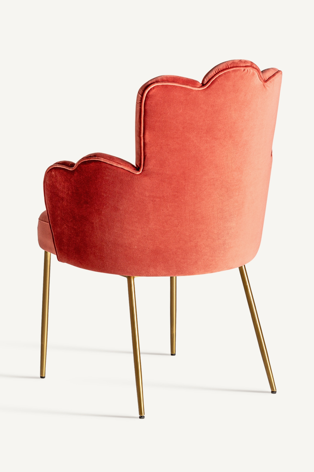 Pink Velvet Accent Chair | Vical Home Krupa | Oroa.com