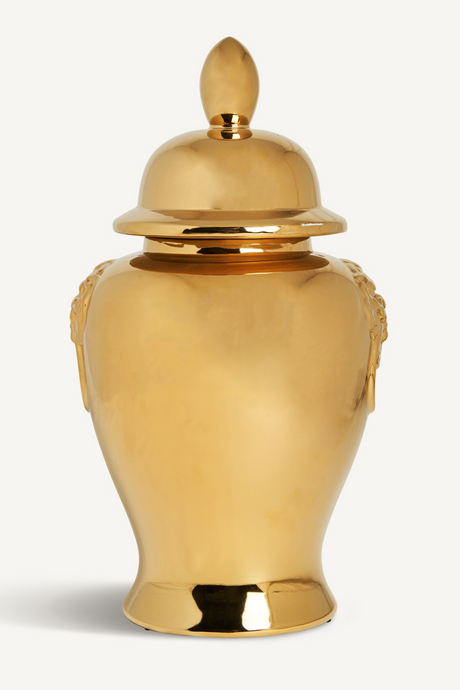 Gold Ceramic Vase L | Vical Home Lua | Oroa.com