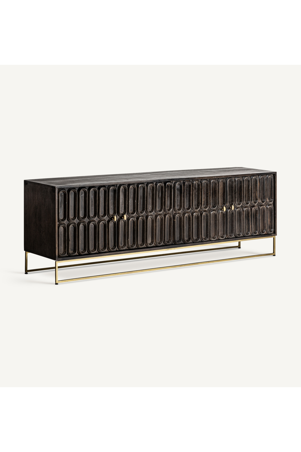 Embossed 4-Door Media Unit | Vical Home Emly | Oroa.com