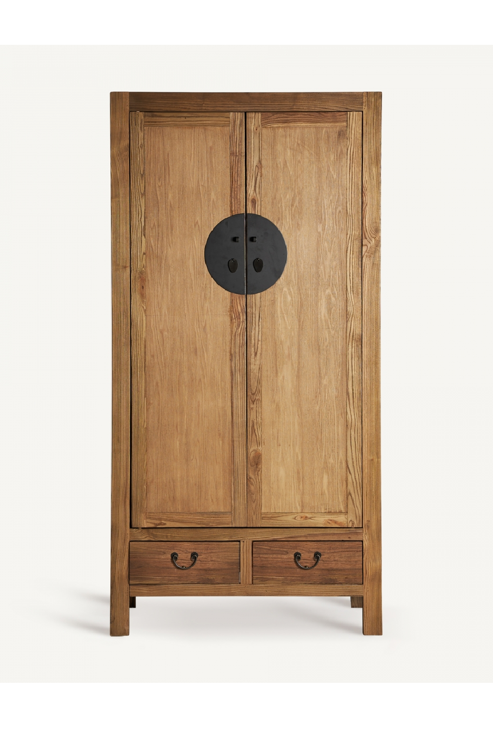 Natural Elm 2-Door Cabinet | Vical Home Metz | Oroa.com