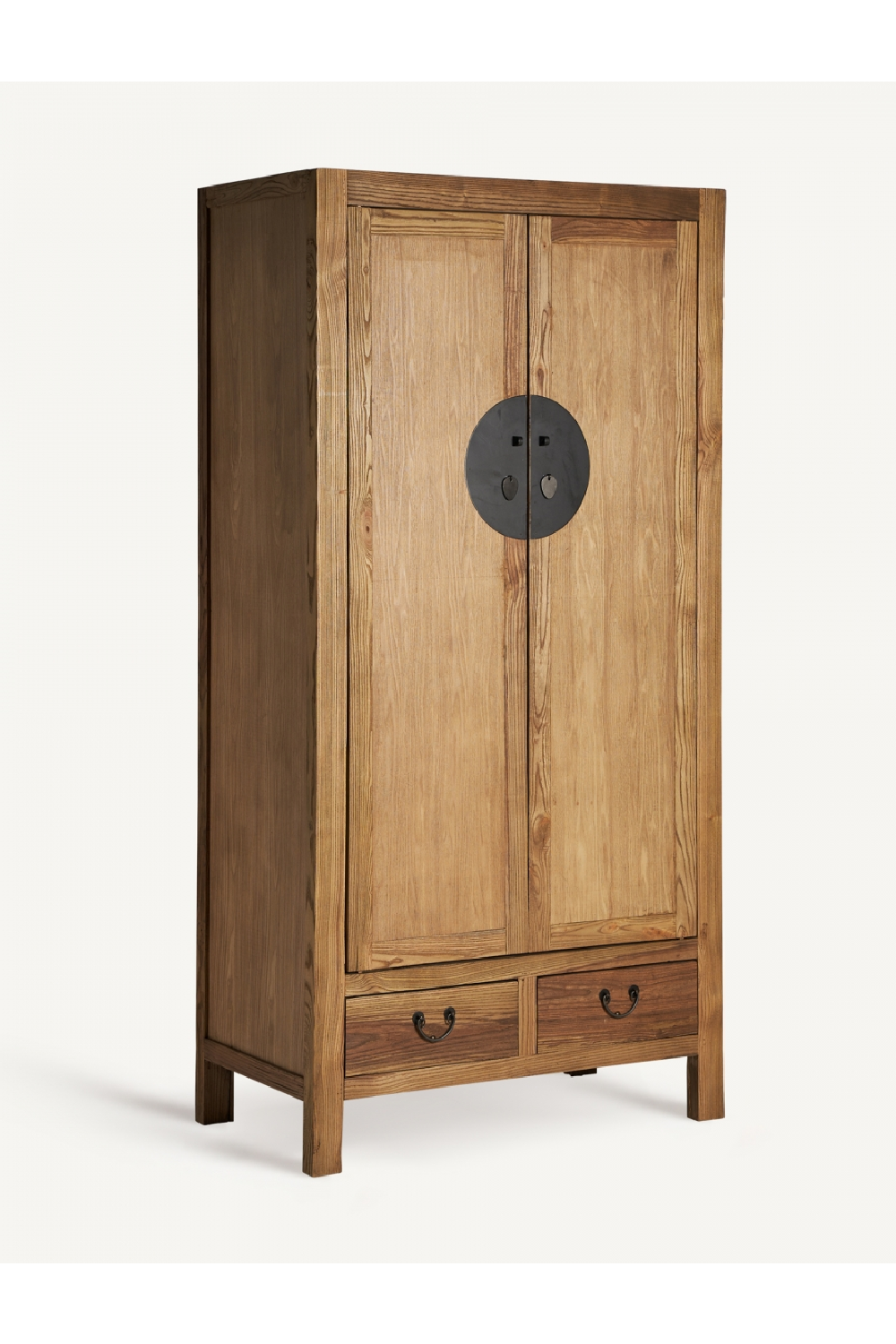 Natural Elm 2-Door Cabinet | Vical Home Metz | Oroa.com