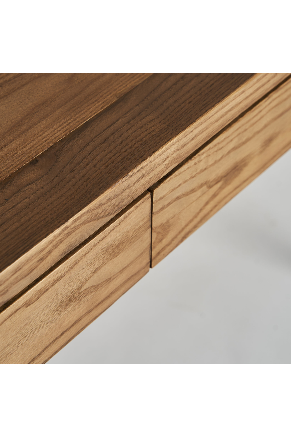 Elm Wood 2-Drawer Desk | Vical Home Nuapa | Oroa.com