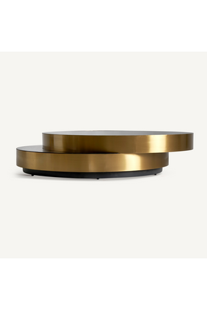 Black Glass Oval Coffee Table | Vical Home Grein | Oroa.com