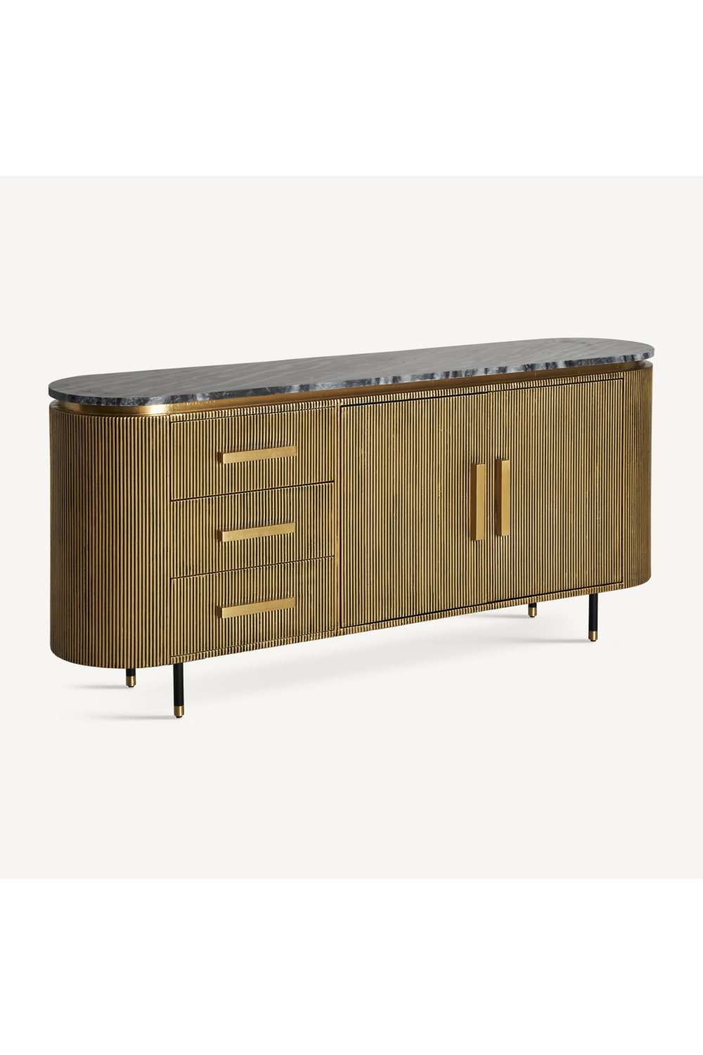 Marble Top Gold Sideboard | Vical Home Valbruna | Oroa.com