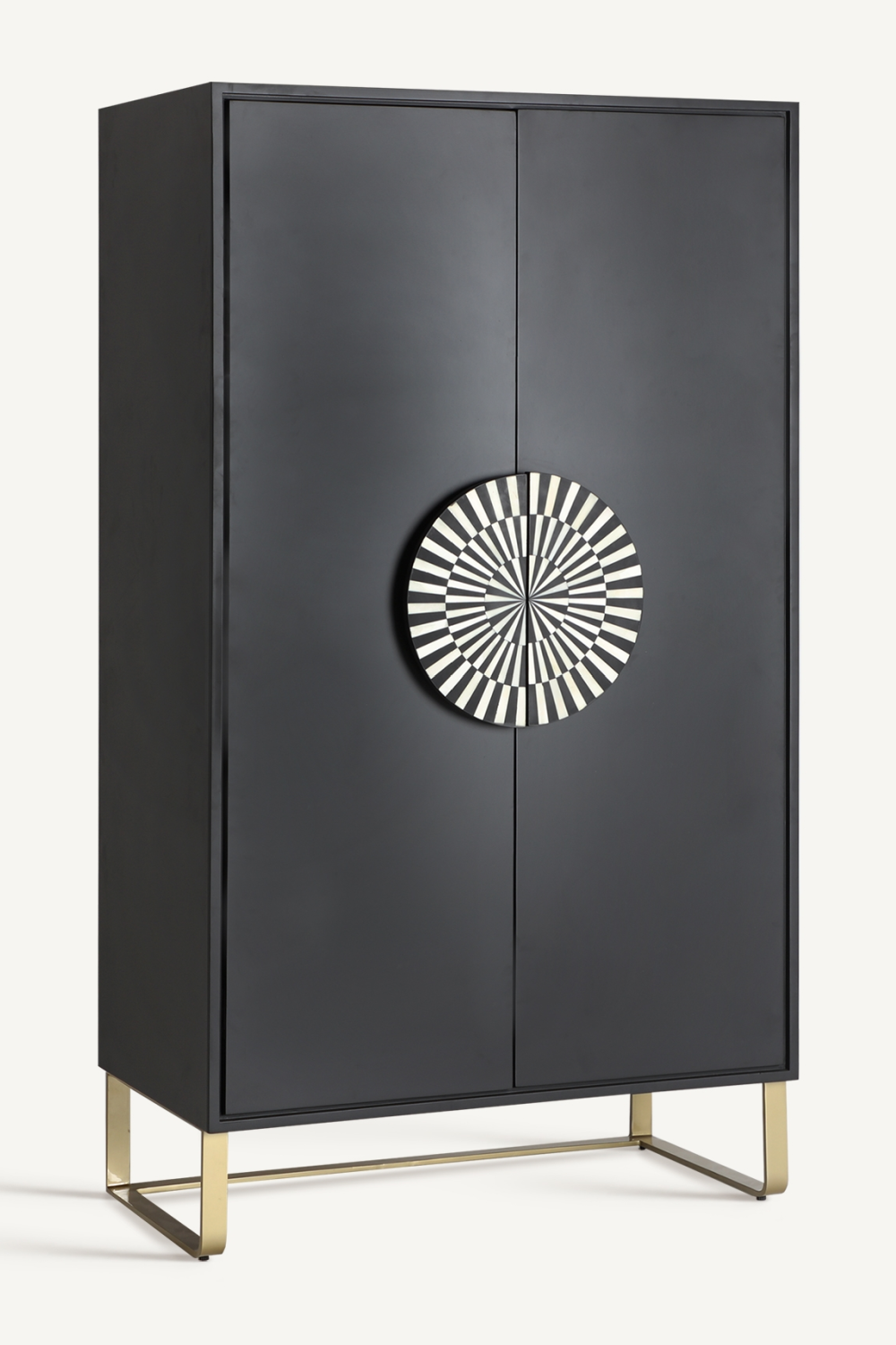 Black Japanese-Inspired Cabinet | Vical Home Gatsby | Oroa.com