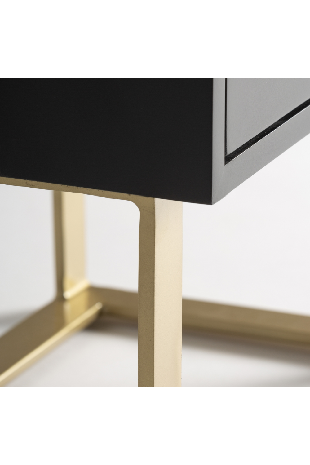 Black 2-Drawer Nightstand | Vical Home Gatsby | Oroa.com