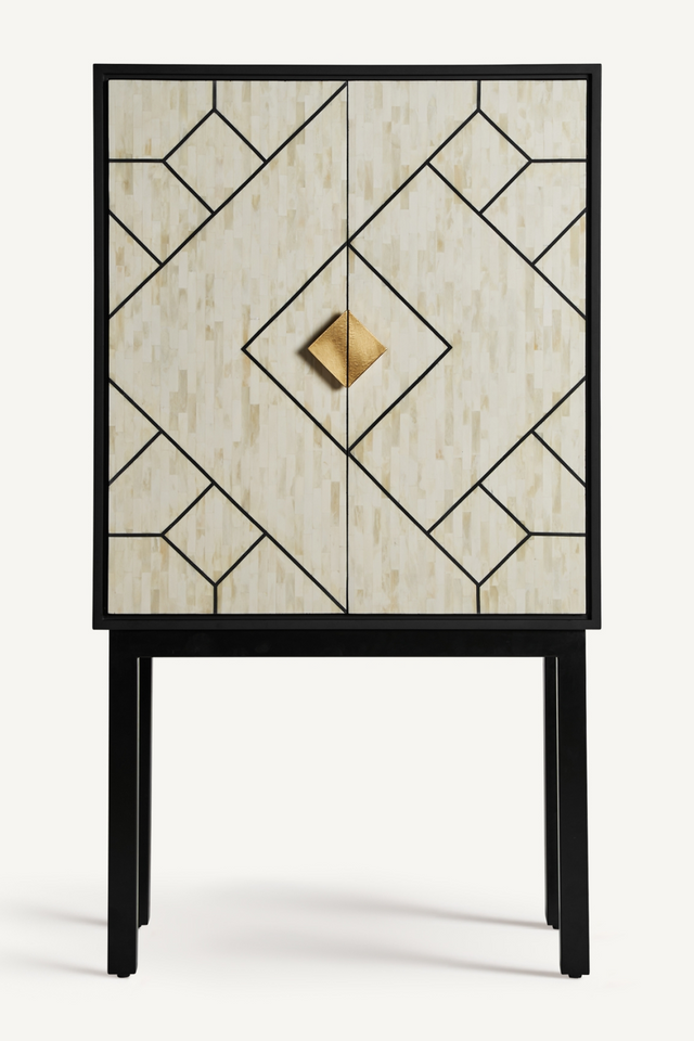 Bone-Detailed Modern Cabinet | Vical Home Charmes | Oroa.com