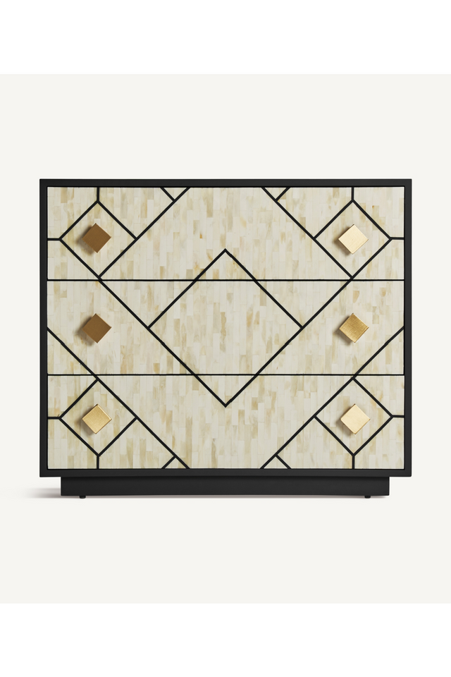 Gold Accent Chest of Drawers | Vical Home Charmes | Oroa.com