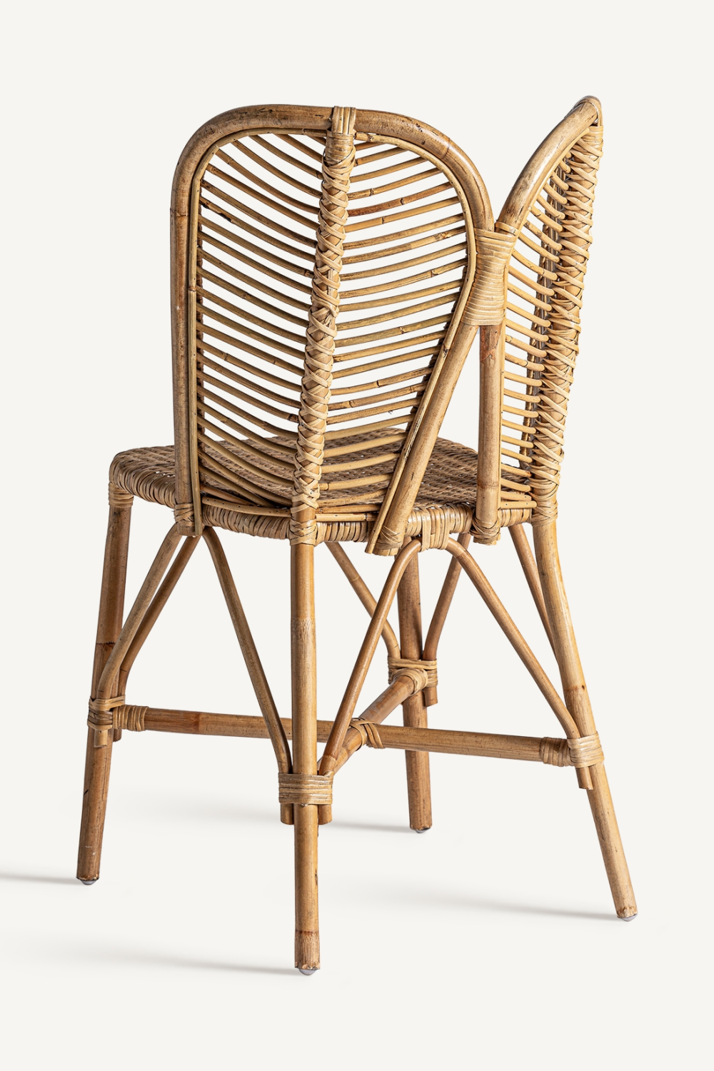 Rattan Double-Back Dining Chair | Vical Home Noale | Oroa.com