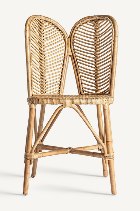 Rattan Double-Back Dining Chair | Vical Home Noale | Oroa.com