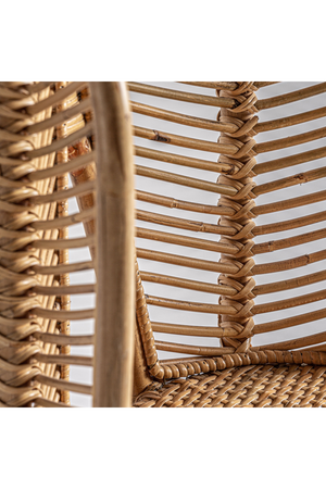 Rattan Double-Back Dining Chair | Vical Home Noale | Oroa.com