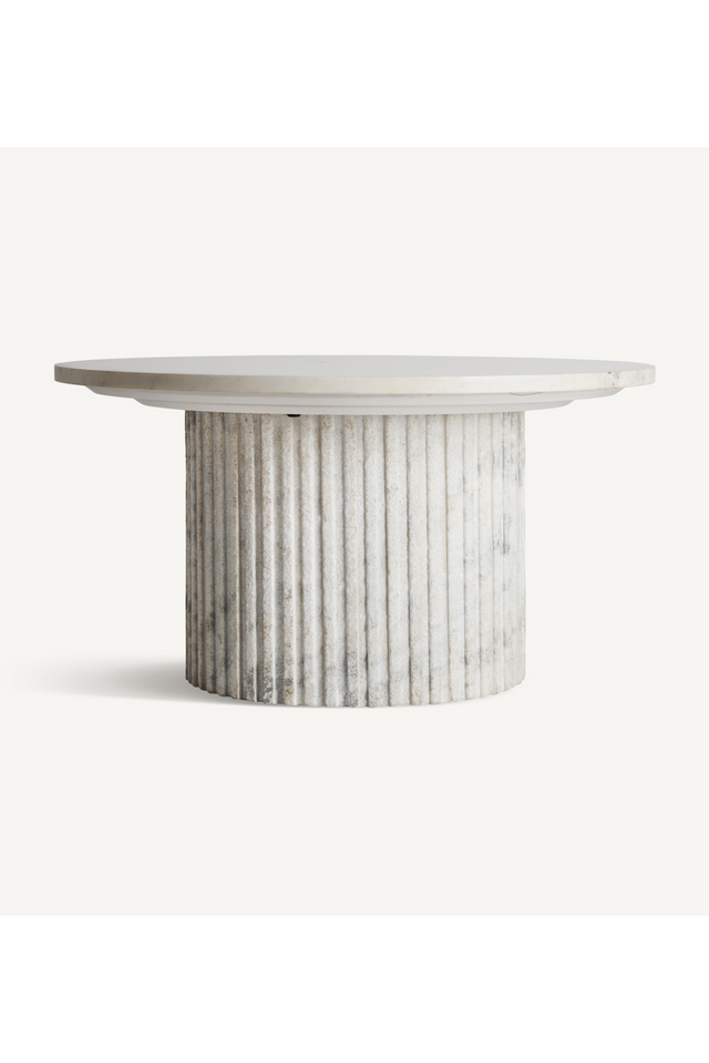 White Marble Coffee Table | Vical Home Esches | Oroa.com