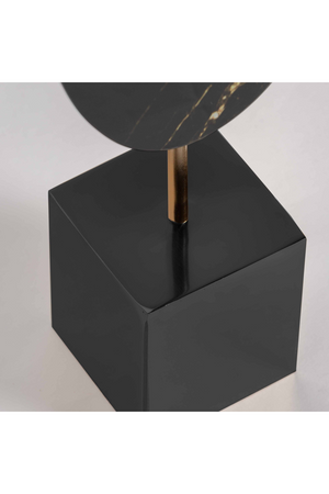 Black Oval Glass Decor Figure | Vical Home Mab | Oroa.com