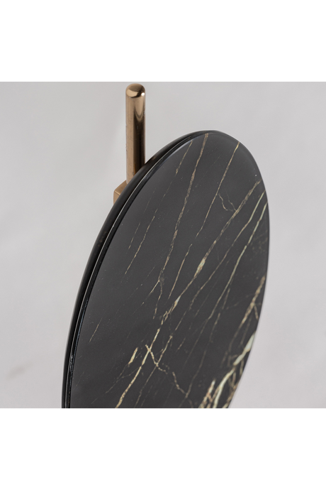 Black Oval Glass Decor Figure | Vical Home Mab | Oroa.com