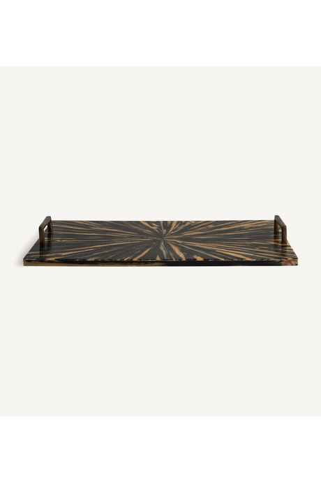 Black And Gold Tray | Vical Home Blene | Oroa.com