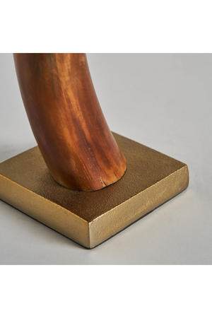 Brown Horn Decor Figure L | Vical Home Panya | Oroa.com