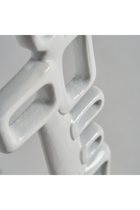 White Aluminum Decor Figure (2) | Vical Home Hubble | Oroa.com