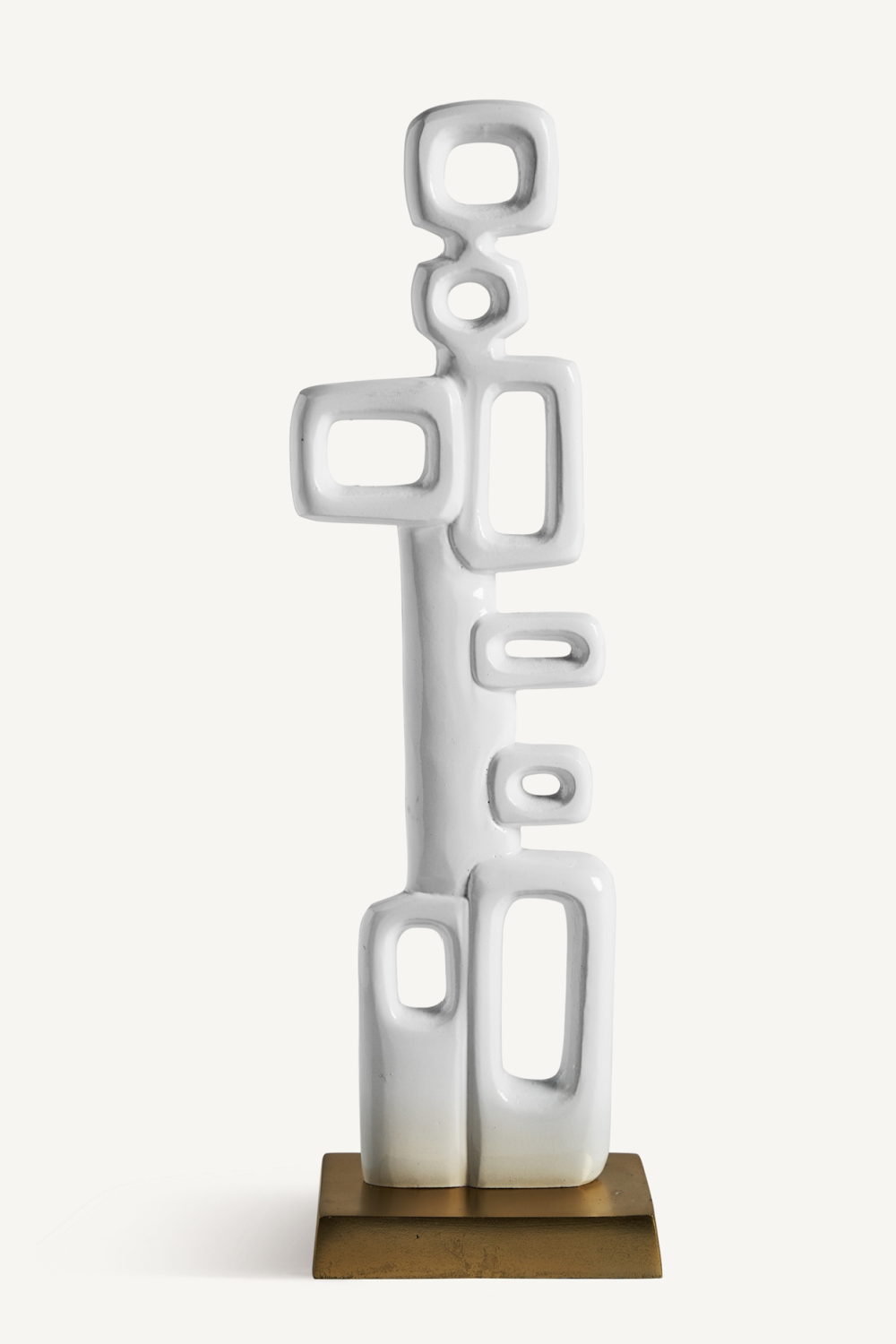 White Aluminum Decor Figure | Vical Home Hubble | Oroatrade.com