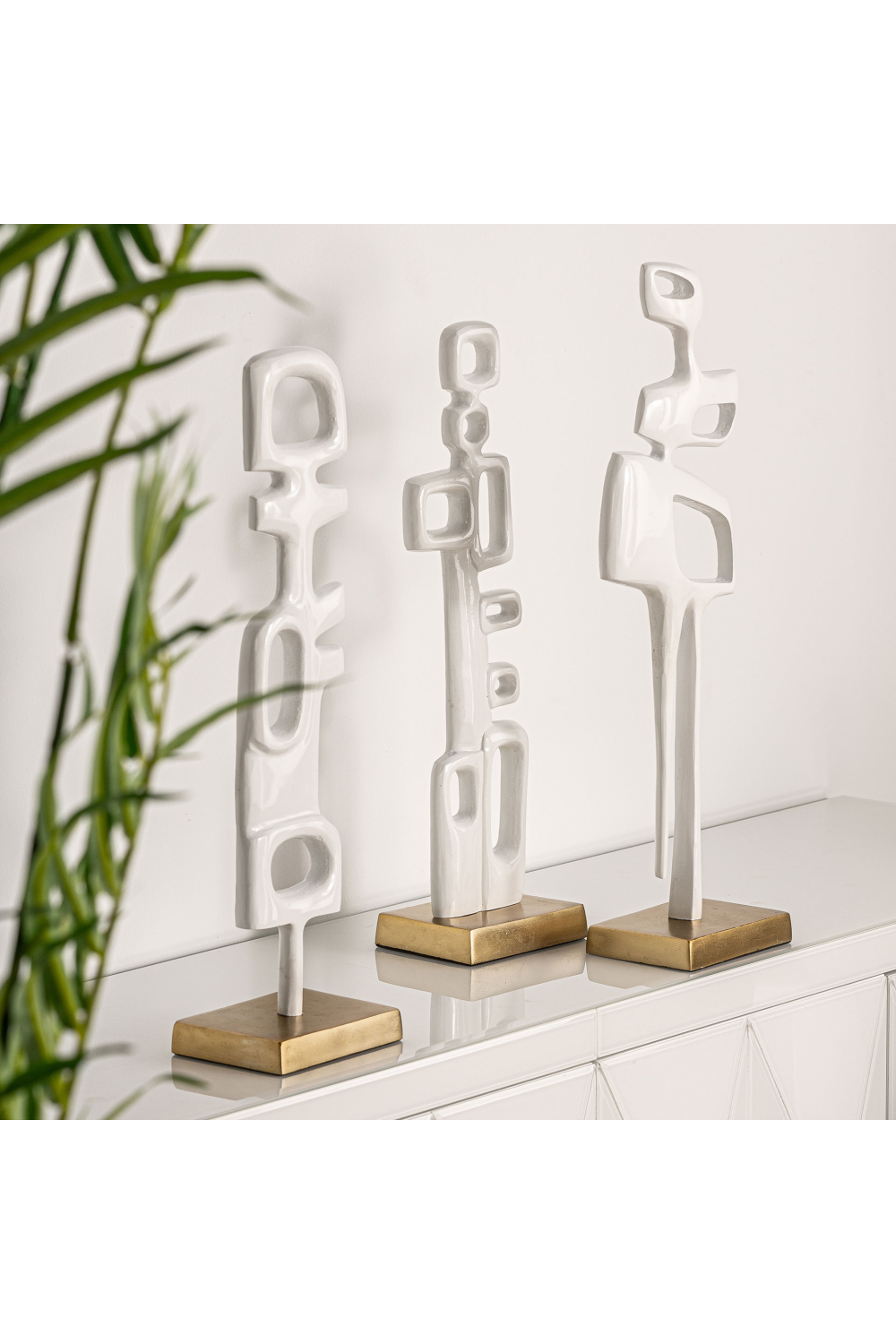 White Aluminum Decor Figure | Vical Home Hubble | Oroatrade.com