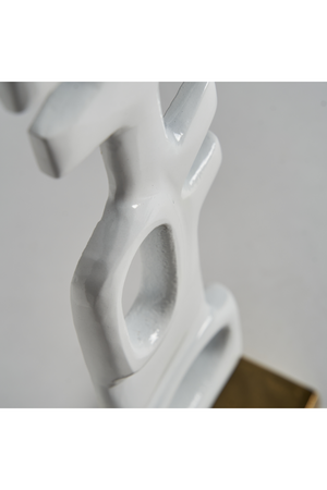 White Modern Abstract Decor (2) | Vical Home Hubble | Oroa.com