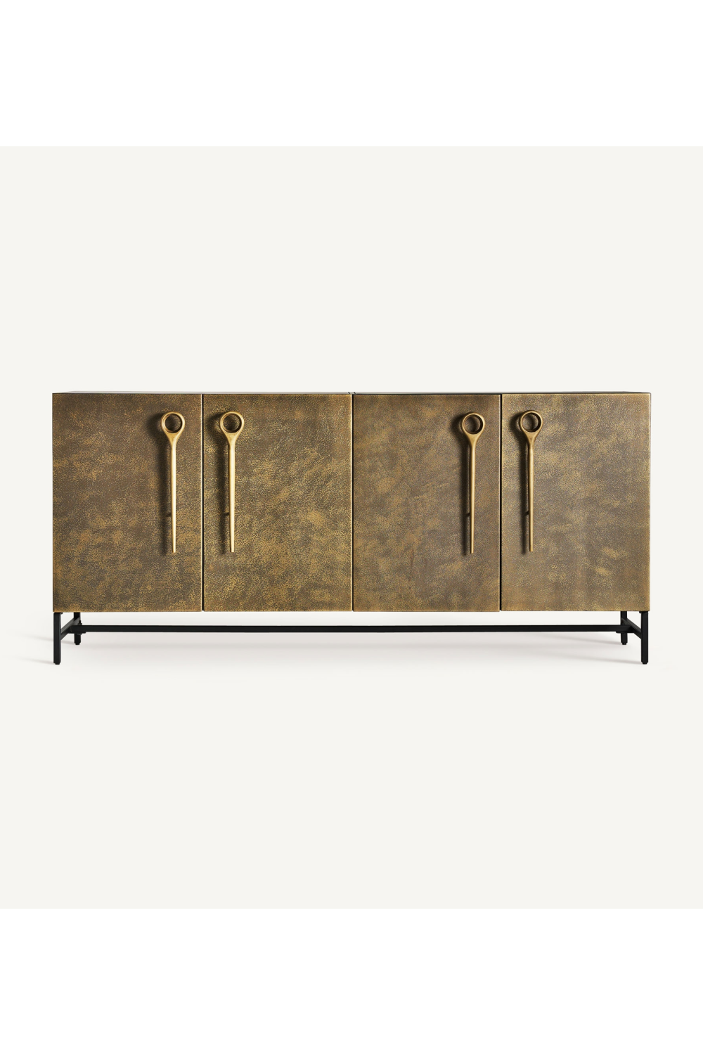 Antique Gold 4-Door Sideboard | Vical Home Bouloire | Oroa.com