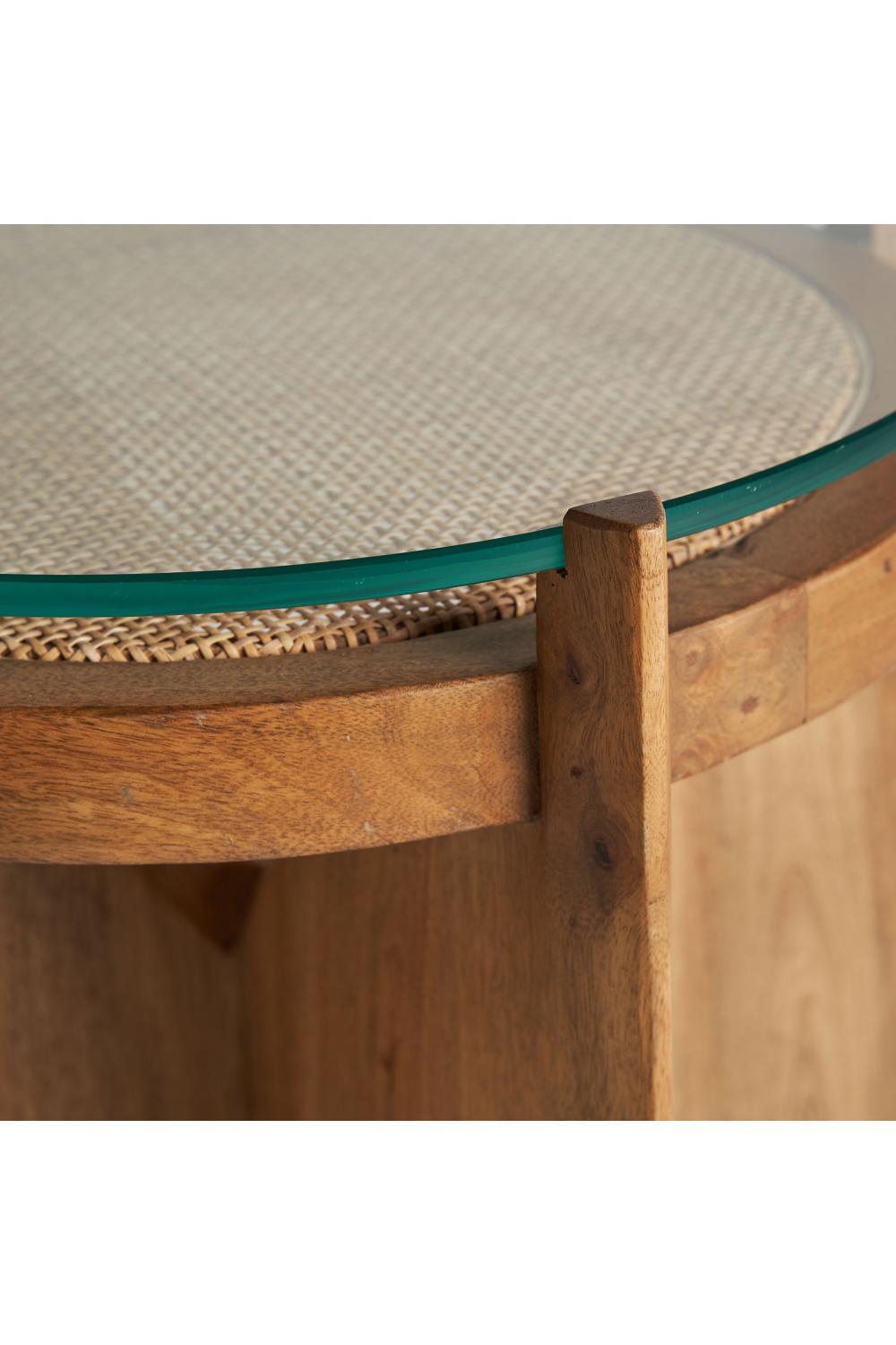 Rattan Accent Side Table | Vical Home Riesa | Oroa.com