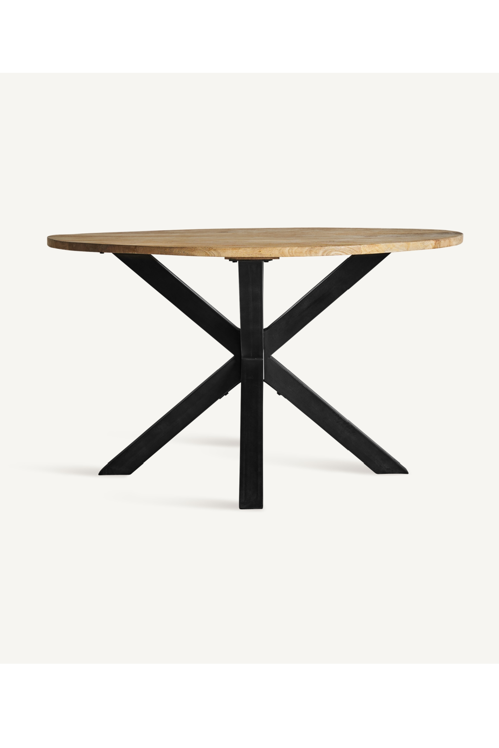 Mango Wood Round Dining Table | Vical Home Viborg | Oroa.com