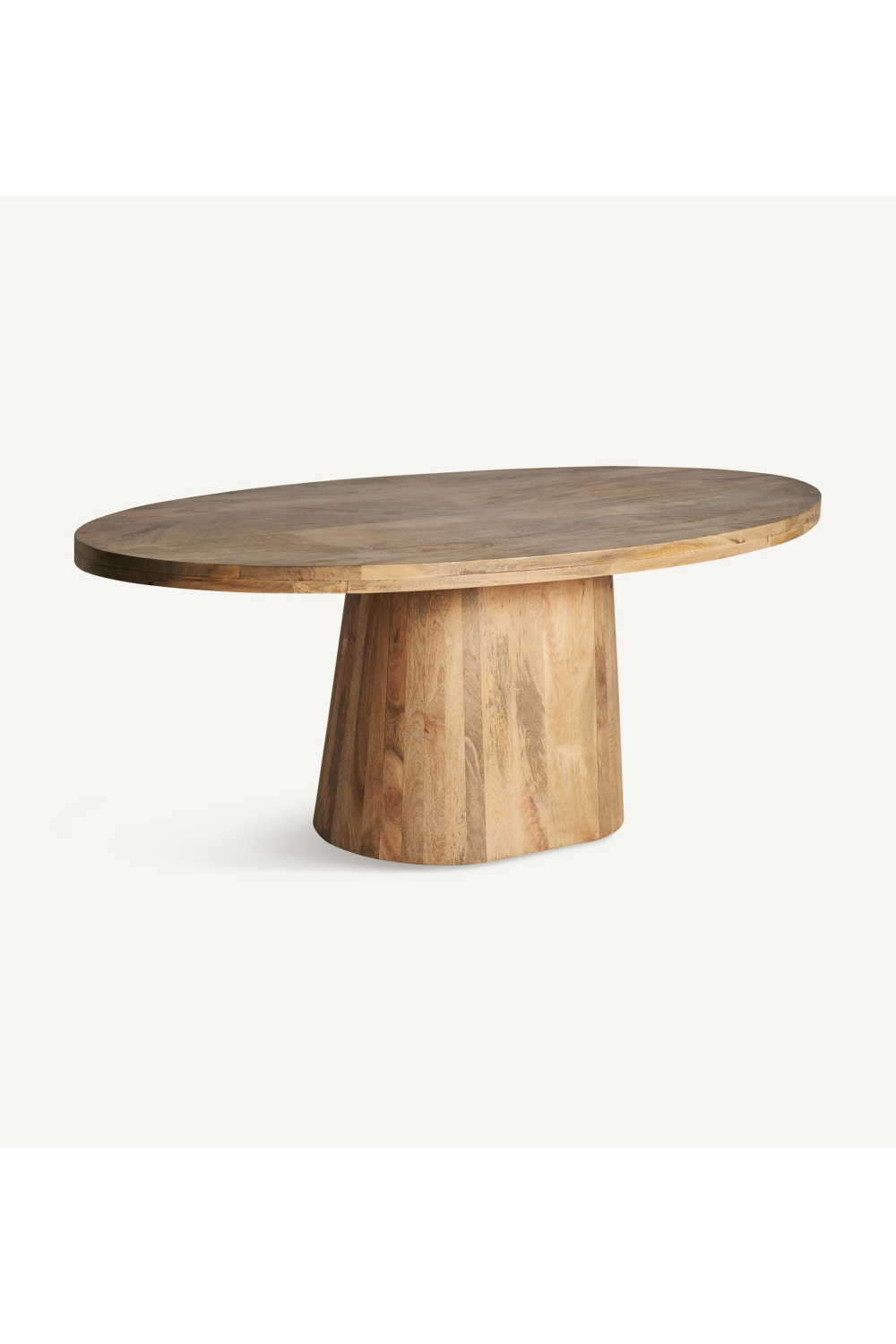 Mango Wood Oval Dining Table | Vical Home Mersch | Oroa.com