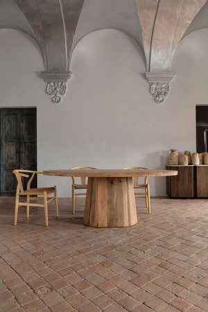 Mango Wood Oval Dining Table | Vical Home Mersch | Oroa.com
