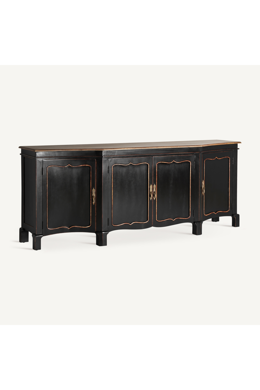 Black Mango Wood Classic Sideboard | Vical Home Jussac | Oroa.com