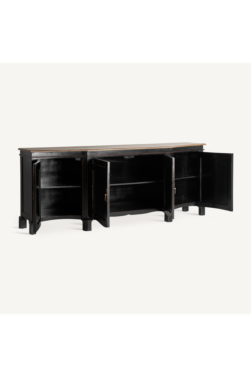 Black Mango Wood Classic Sideboard | Vical Home Jussac | Oroa.com