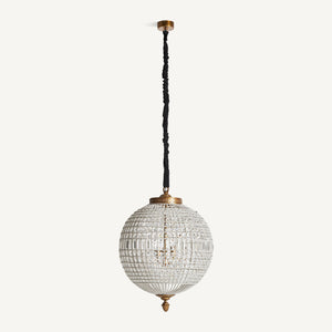   Crystal Beads Round Pendant Lamp | Oroa.com