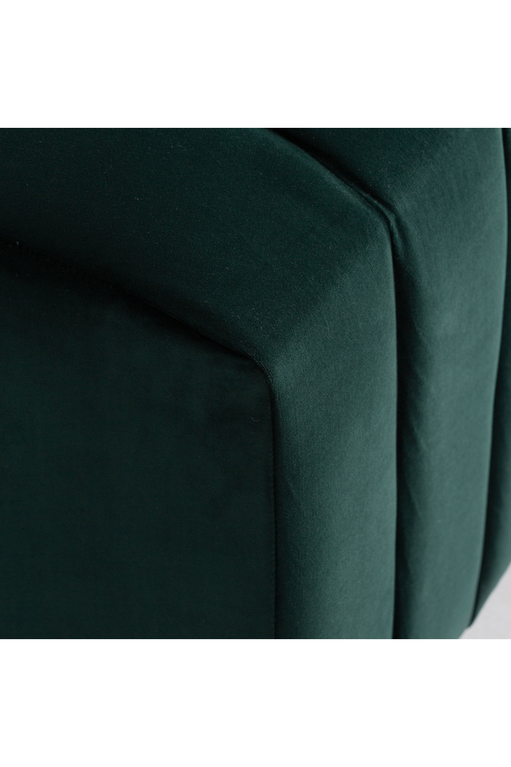 Velvet Channeled Ottoman | Vical Home Marsa | Oroa.com