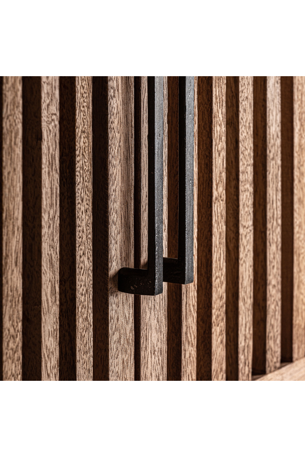 Slatted Mango Wood Cabinet | Vical Home Gaffney | Oroa.com