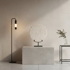 Cream Marble Round Decorative Object | Vical Home | Oroa.com