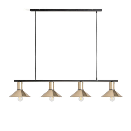   Modern European furniture - Gold 4-Light Linear Pendant Lamp - www.oroa.com | Oroa.com