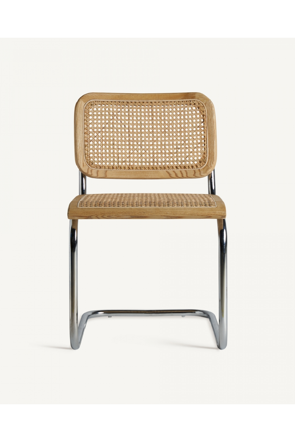 Rattan Cane Cantilevered Dining Chair  (2) | Vical Home Sins | Oroa.com