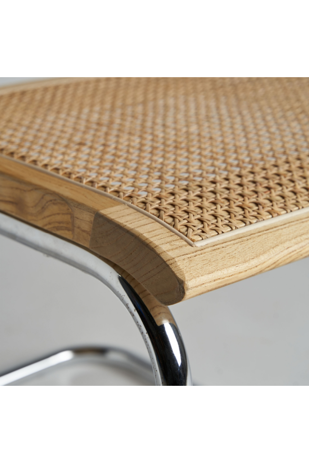 Rattan Cane Cantilevered Dining Chair | Vical Home Sins | Oroa.com