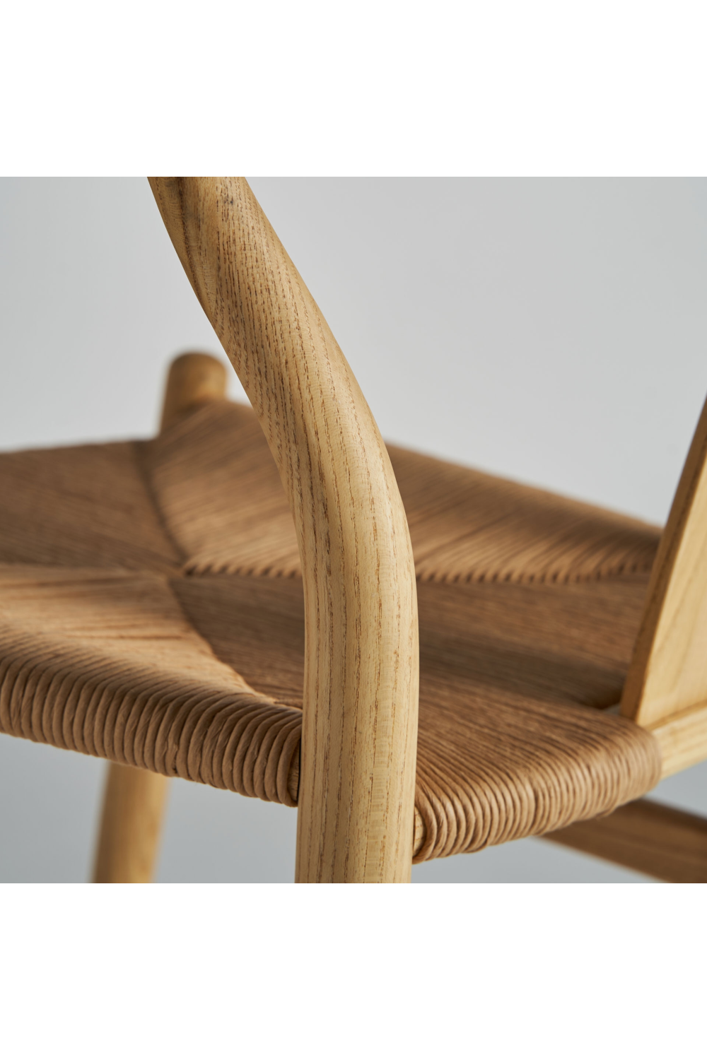 Rope Seat Accent Chair | Vical Home Wishbone | Oroa.com