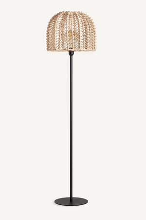Rattan Nordic Floor Lamp | Vical Home Plisse | Oroa.com