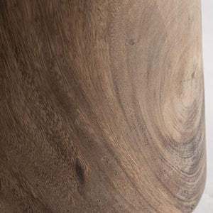   Modern European furniture - Brown Suar Wood Side Table - www.oroa.com | Oroa.com