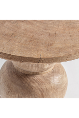 Mango Wood Round Side Table | Vical Home Rimini | Oroa.com
