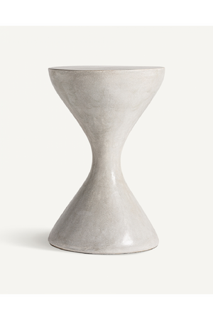 Cement Hourglass Stool | Vical Home Telfs | Oroa.com